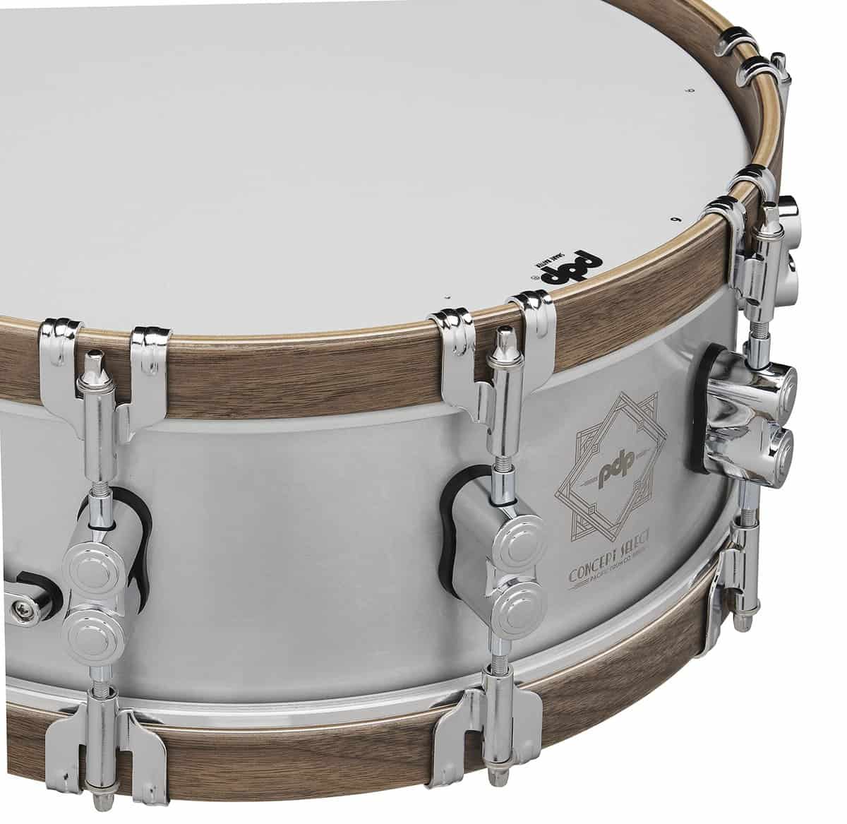 PDP Concept Select Aluminum 5 x 14 inch Snare Drum - Imagen 7