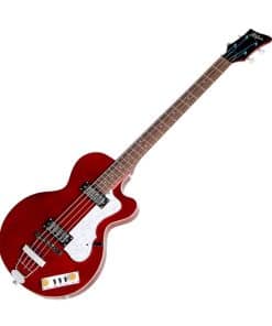 Bajo Hofner Ignition Pro Club Metallic Red