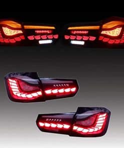 Luces traseras LED secuenciales de ingenio de tiempo para