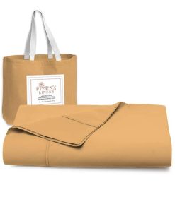 Sábana Plana de Algodón Puro 100% Pizuna Tamaño Twin XL