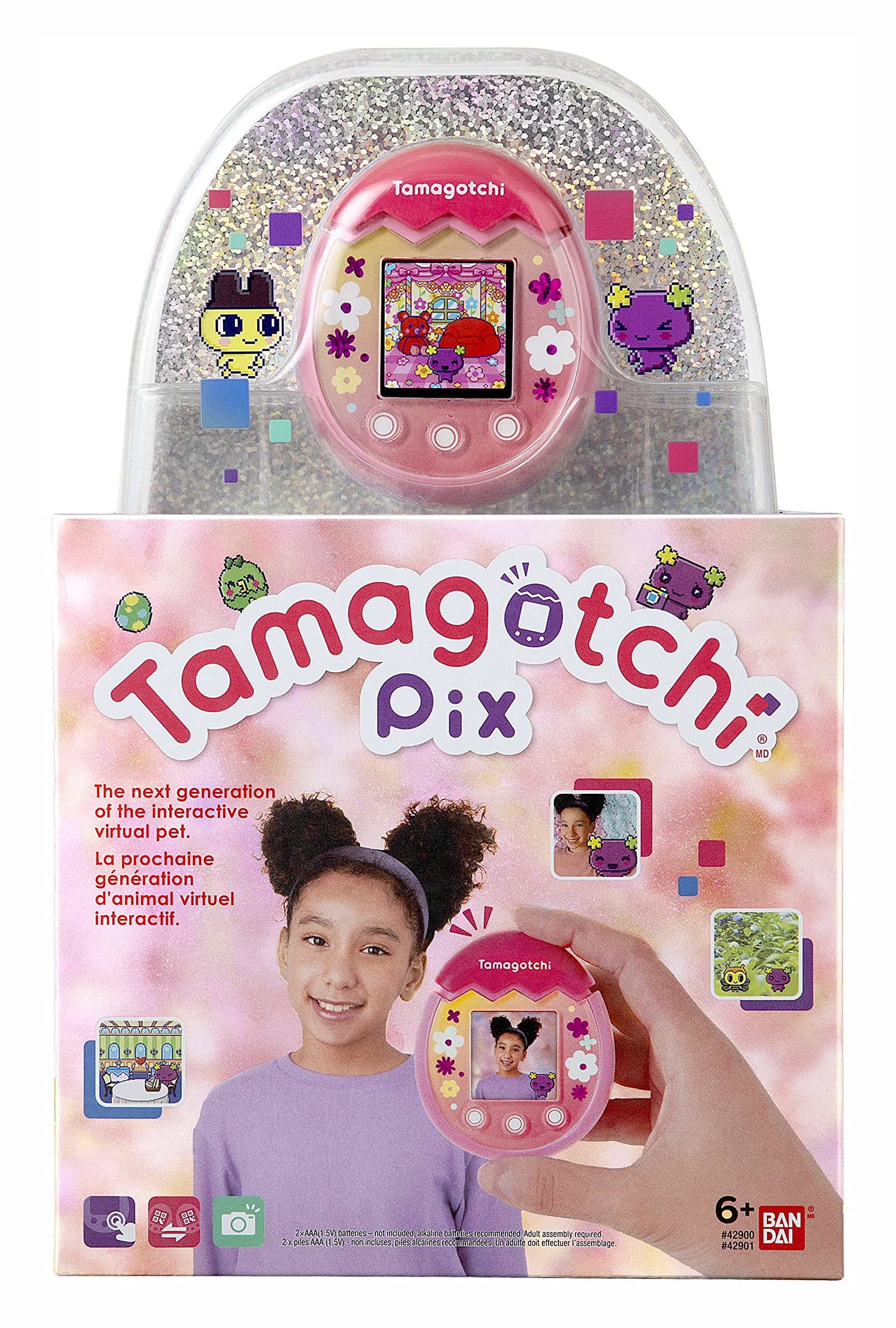 Tamagotchi 42901 Bandai Pix La Próxima Generación de - Imagen 6