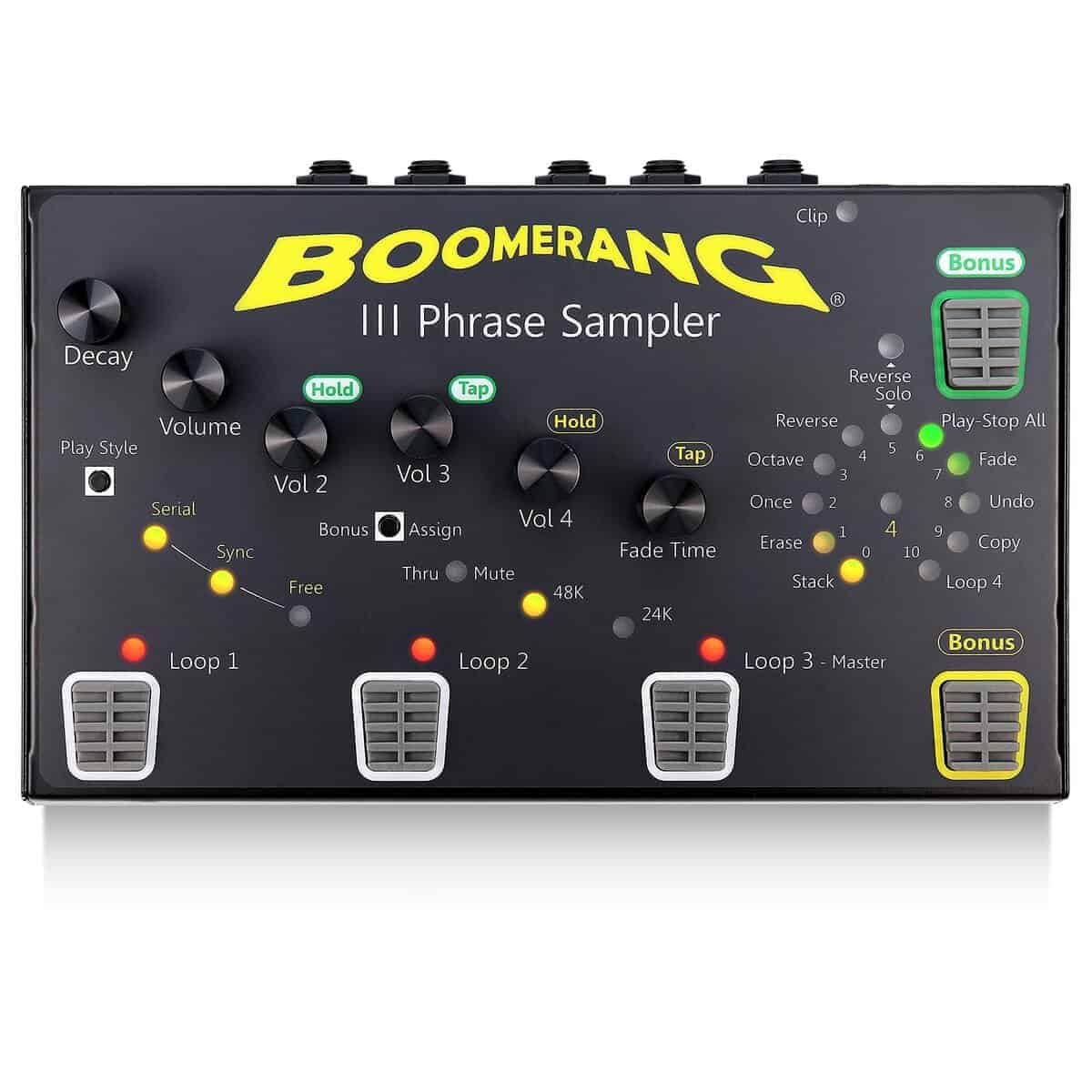 Pedal de Loop para Guitarra BOOMERANG III - Caja Abierta -