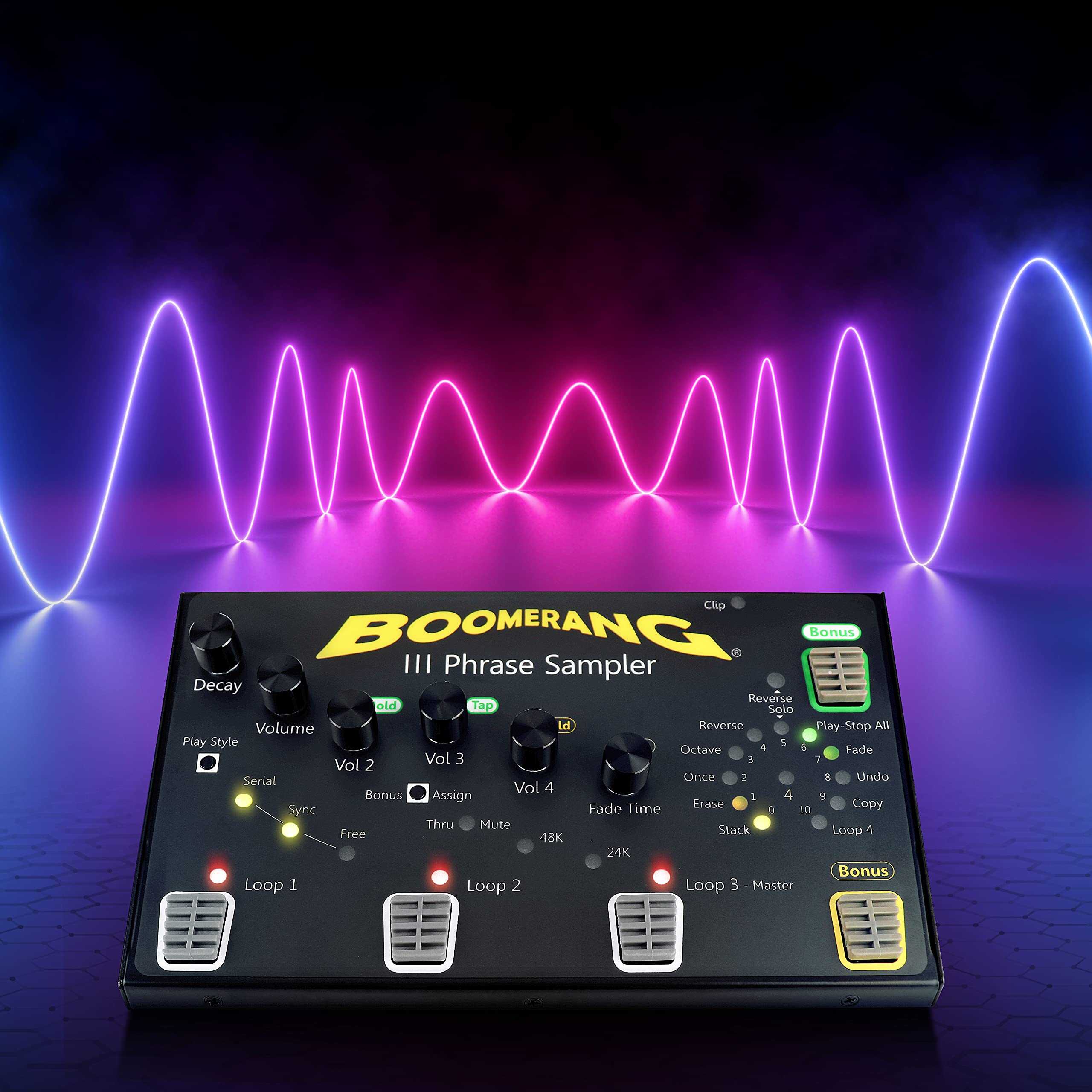 Pedal de Loop para Guitarra BOOMERANG III - Caja Abierta - - Imagen 6