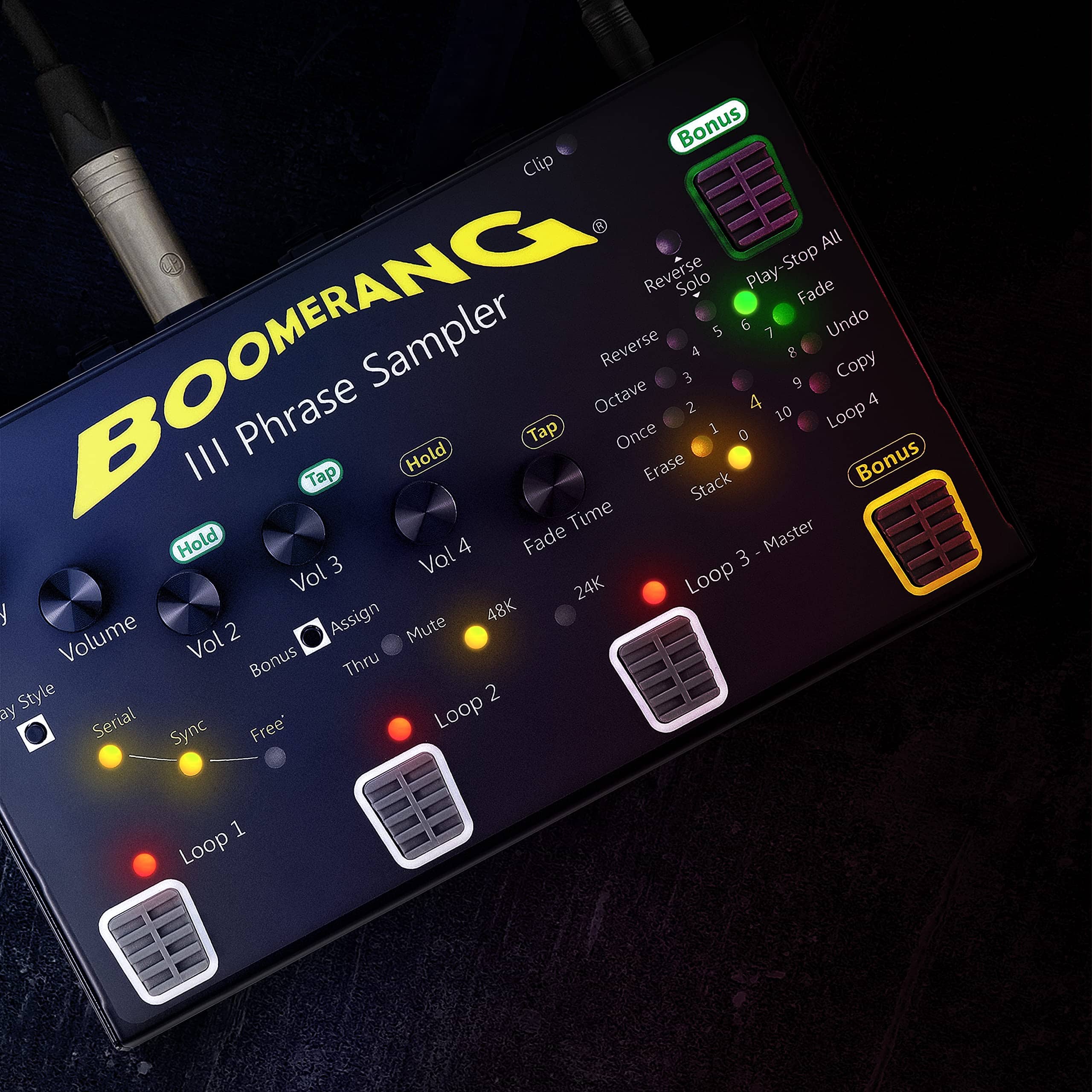 Pedal de Loop para Guitarra BOOMERANG III - Caja Abierta - - Imagen 9