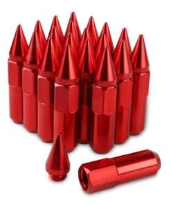 20PCS 60MM Espárragos Tuercas de Seguridad de Acero