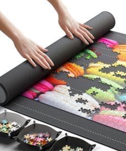 Tapete para rompecabezas Newverest original, enrollable,