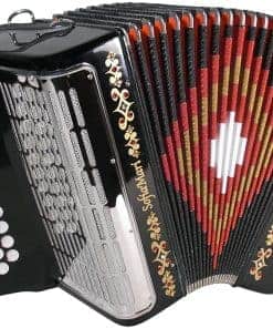 Paquete de Acordeón SofiaMari SM3112: 31 Botones, 12 Bajos,