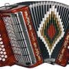Acordeón SofiaMari SM3112: 31 Botones, 12 Bajos, Acordeón