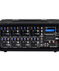 Mezcladora de Cabeza PA Potenciada de 8 Canales 400 Watts