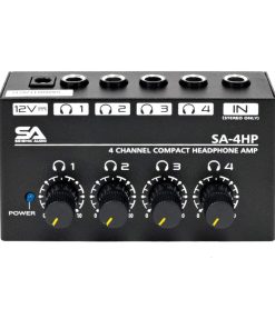 Amplificador de auriculares estéreo profesional de 4