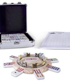 Juego de Dominó de Tren Mexicano de RNK Gaming Doble 12 con