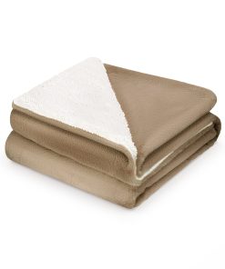 Mantas de Lana Tafts - Manta de Piel -Beige Nude