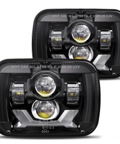 Faro LED HWSTAR 2022 180W 1000% más brillante H6054 5x7 7x6