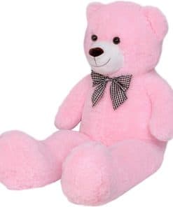Oso de Peluche Gigante de Color Rosa de Tamaño Real para