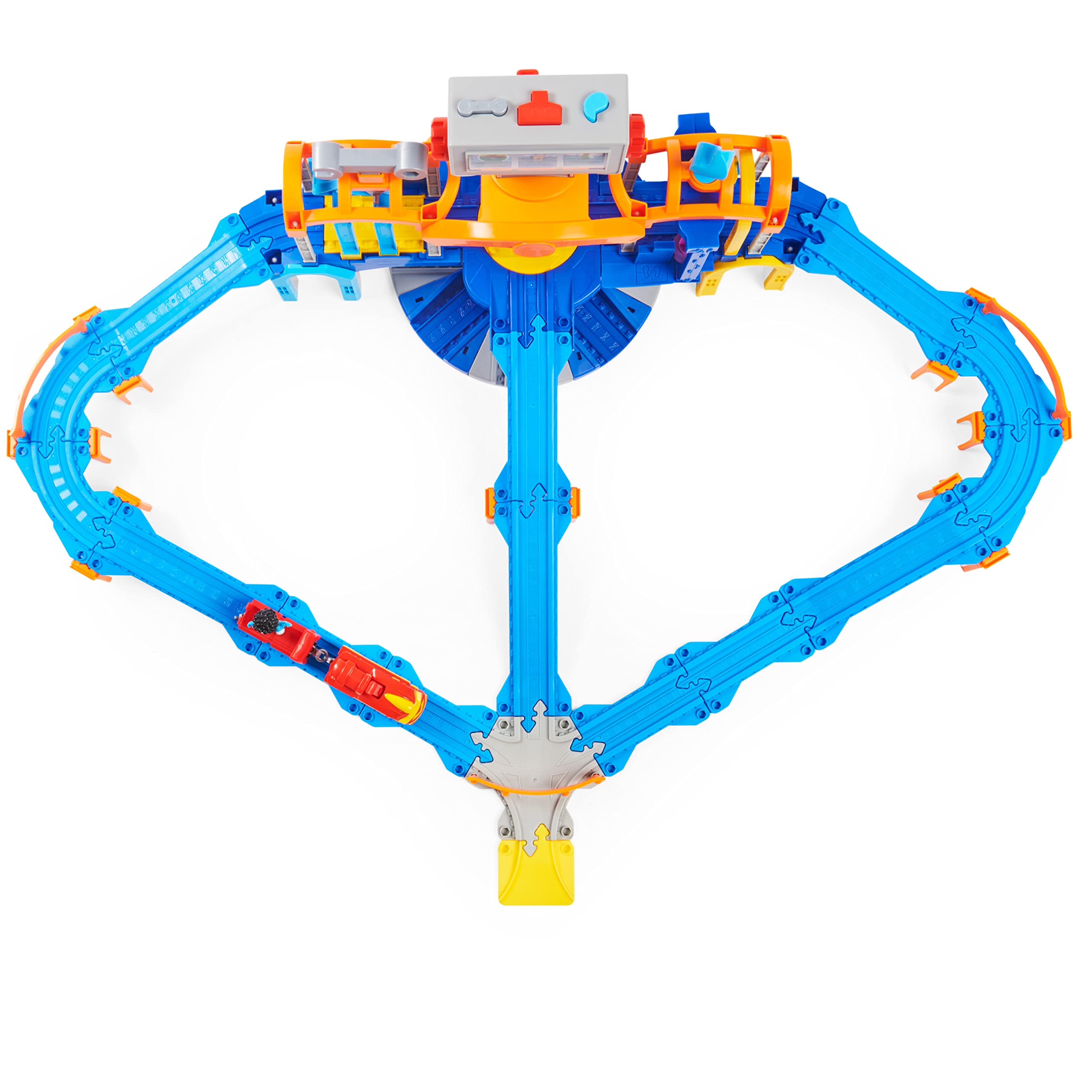 Estación de Misión Mighty Express con Tren de Juguete - Imagen 9