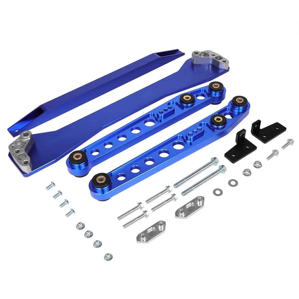 Kit de suspensión ajustable para brazos de control traseros