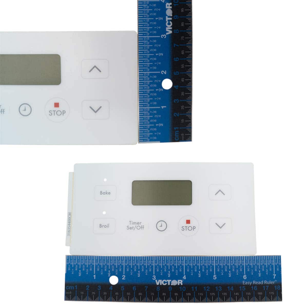 Repuesto de Superposición de Reloj Blanco para Cocina - Imagen 4