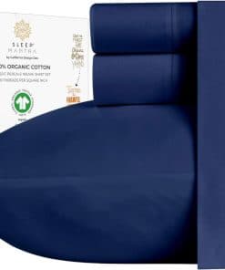 Juego de Sábanas Twin XL de 100% Algodón Orgánico Premium