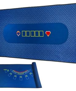 Tapete de Poker Texas Holdem y Tapete de Blackjack 36x72