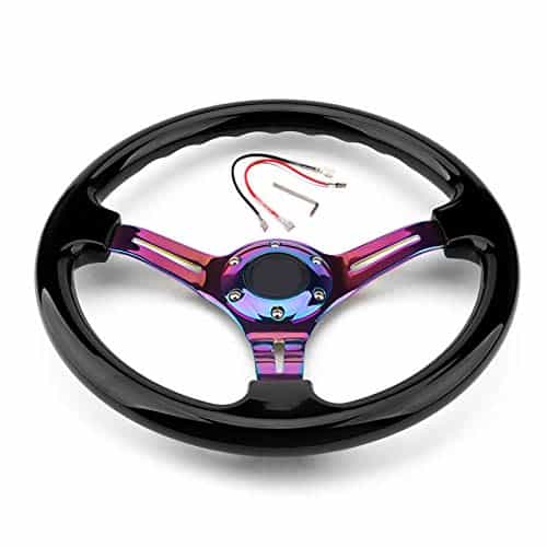 Volante de Carreras de Coche Universal de 14" 350mm - Imagen 3