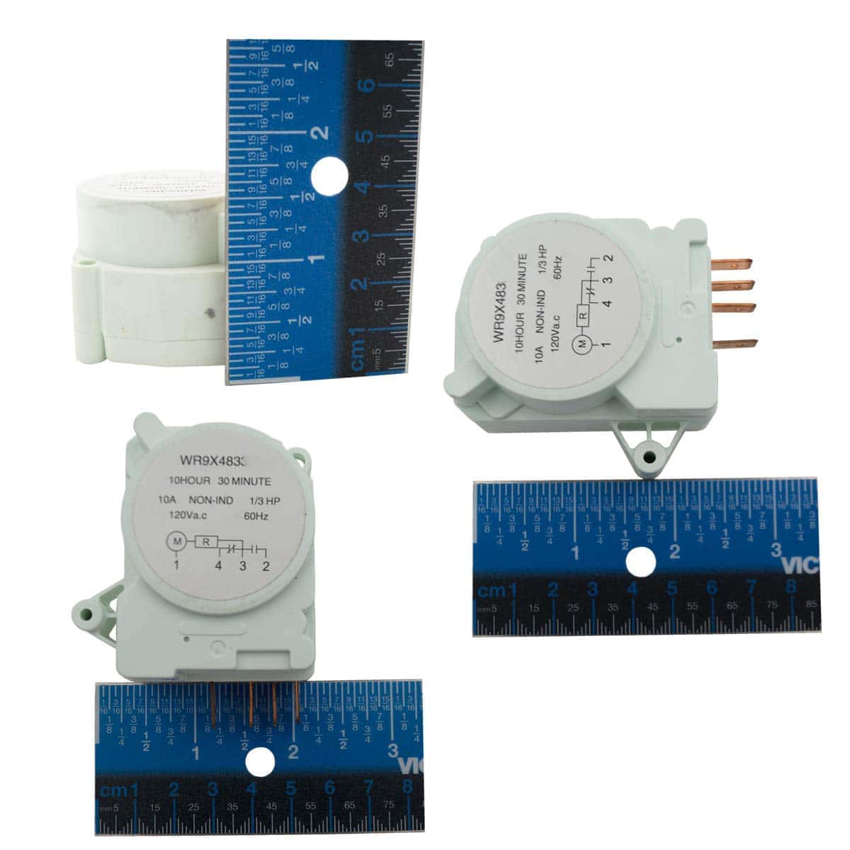 Reemplazo del temporizador de descongelación del -White - Imagen 3