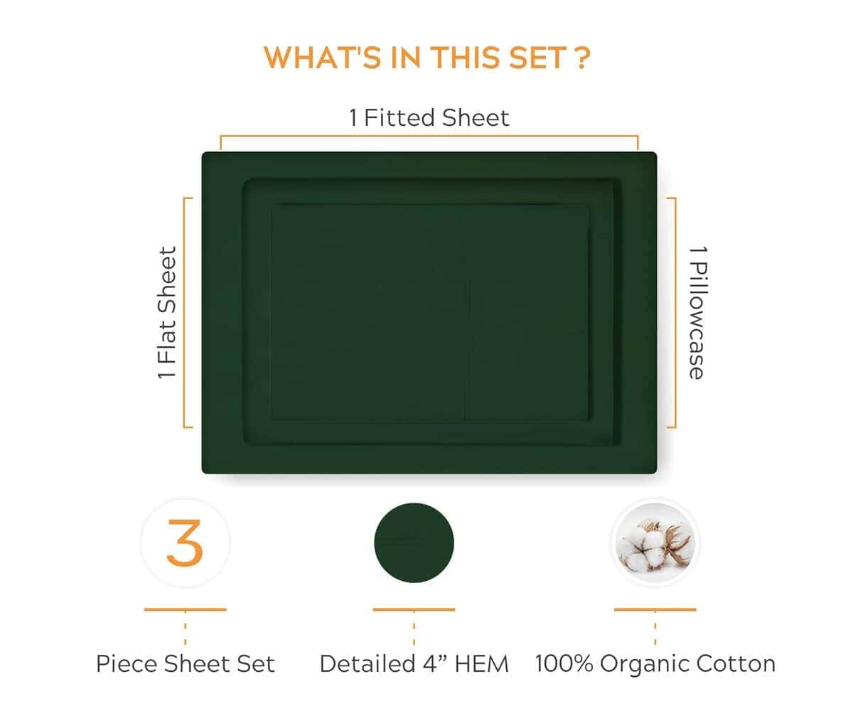 Juego de sábanas de cama individual Sleep Mantra Premium - Imagen 5