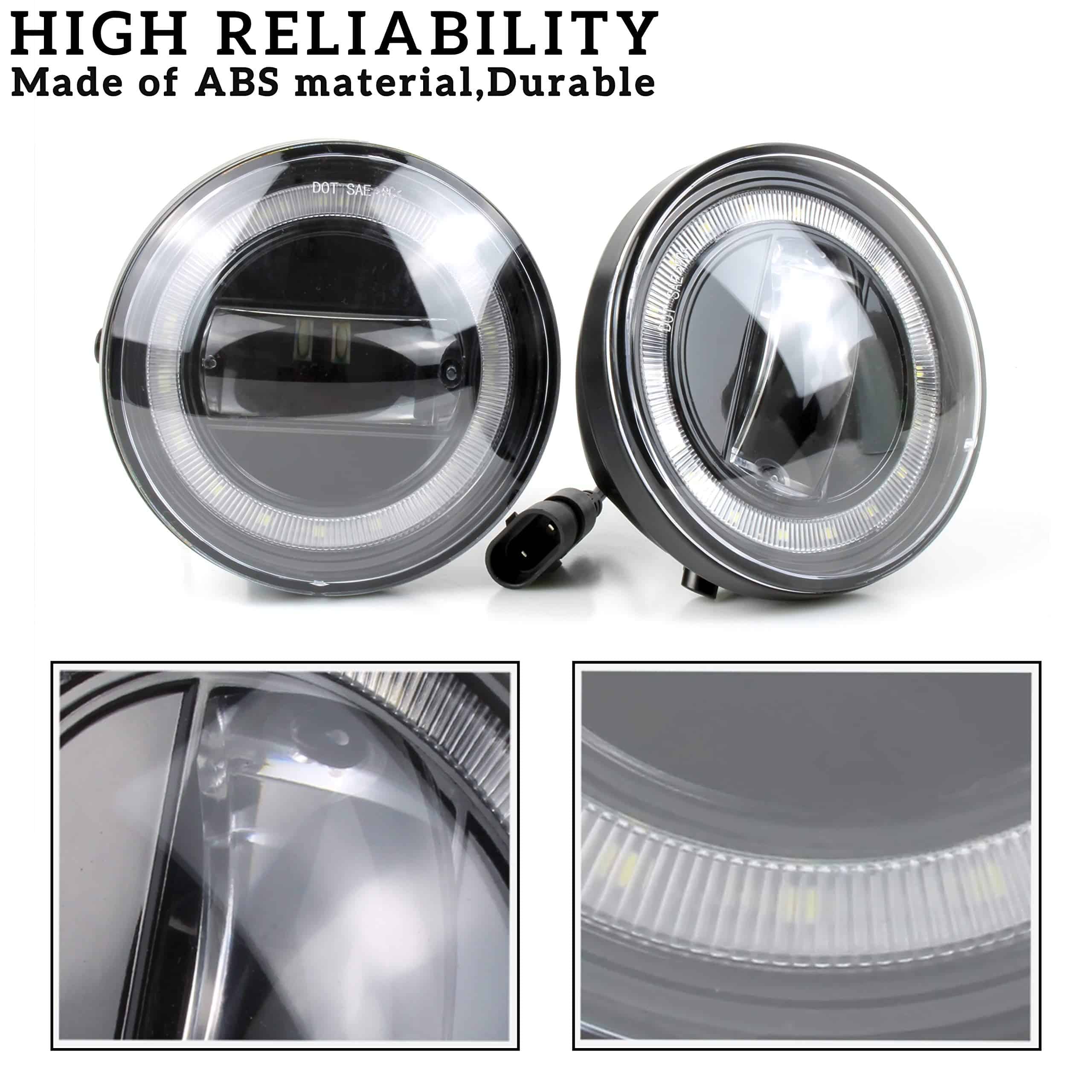 Luces LED para Niebla KEWISAUTO para Toyota Tacoma Tundra - Imagen 6