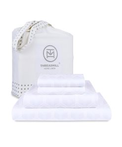 Juego de sábanas Threadmill 100% algodón para cama