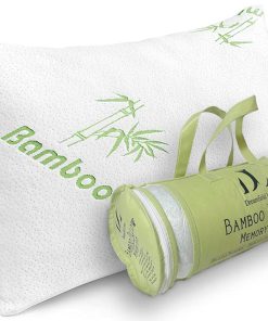 Almohada de Espuma Viscoelástica de Bambú Tamaño Queen -
