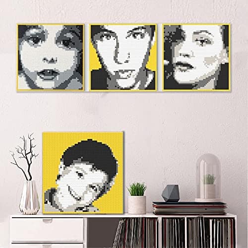 Kit de Construcción de Retrato Mosaico Personalizado Juego - Imagen 3