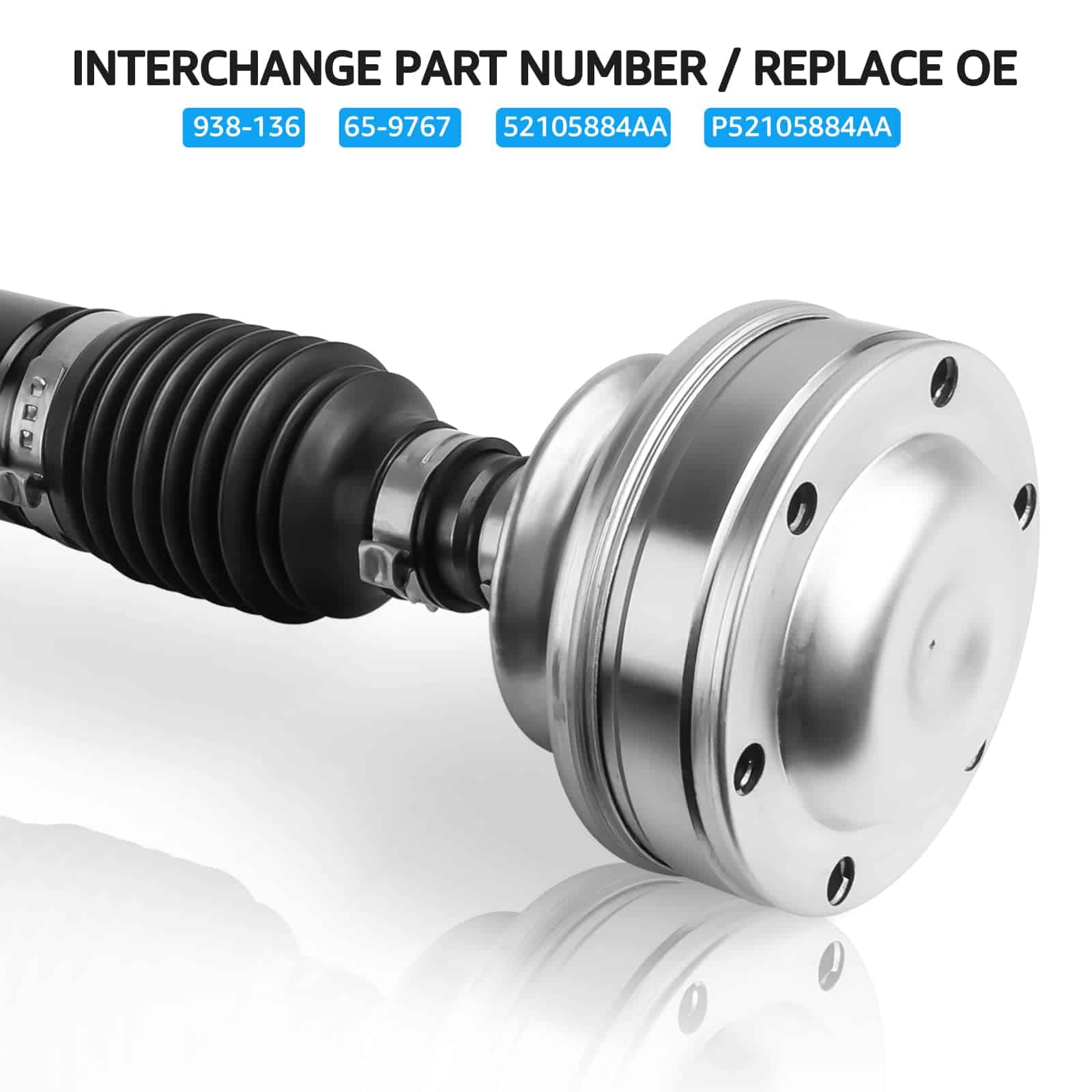 Nifeida Ensamblaje Completo del Eje de Transmisión - Imagen 5