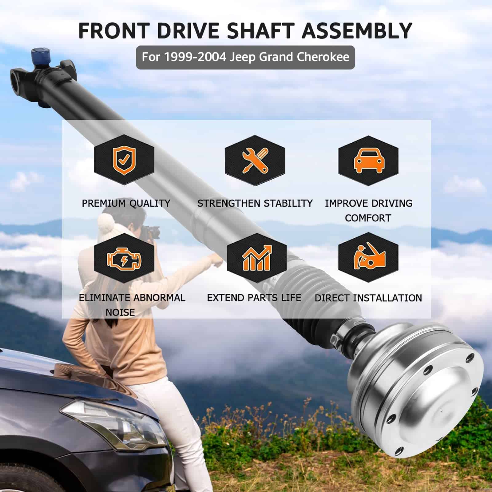 Nifeida Ensamblaje Completo del Eje de Transmisión - Imagen 6