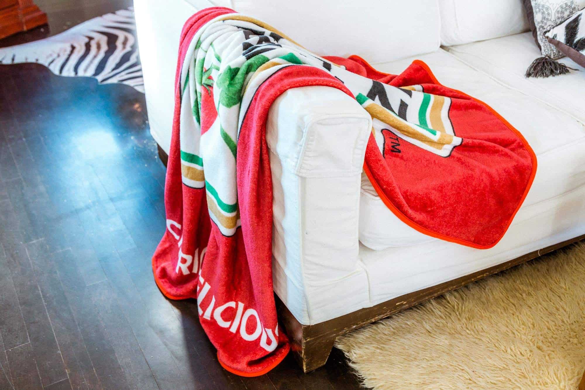 Manta de lanzamiento de felpa con logo de Heinz Ketchup | - Imagen 6