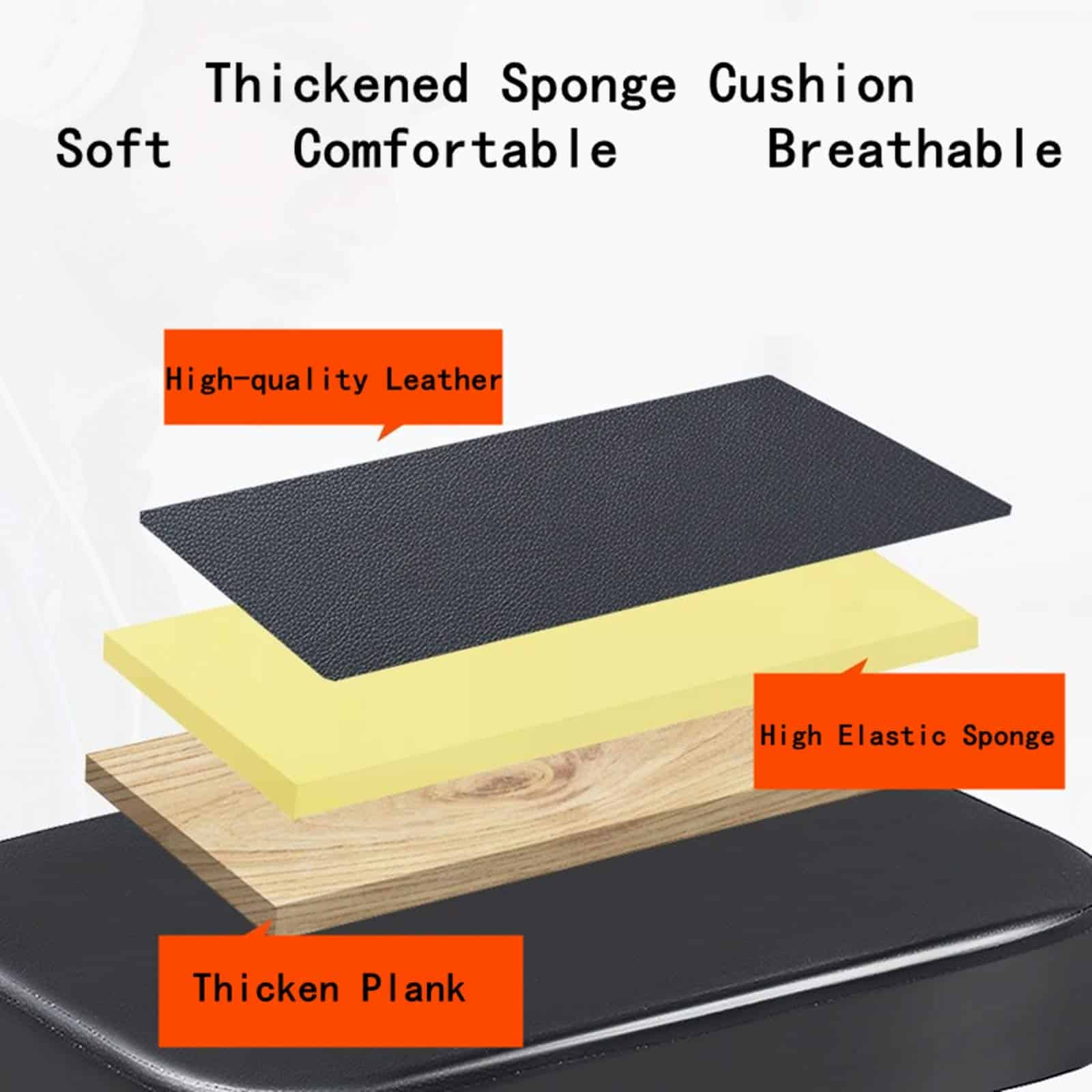 Banqueta de teclado avanzada Miwayer, Banco de piano - Imagen 6