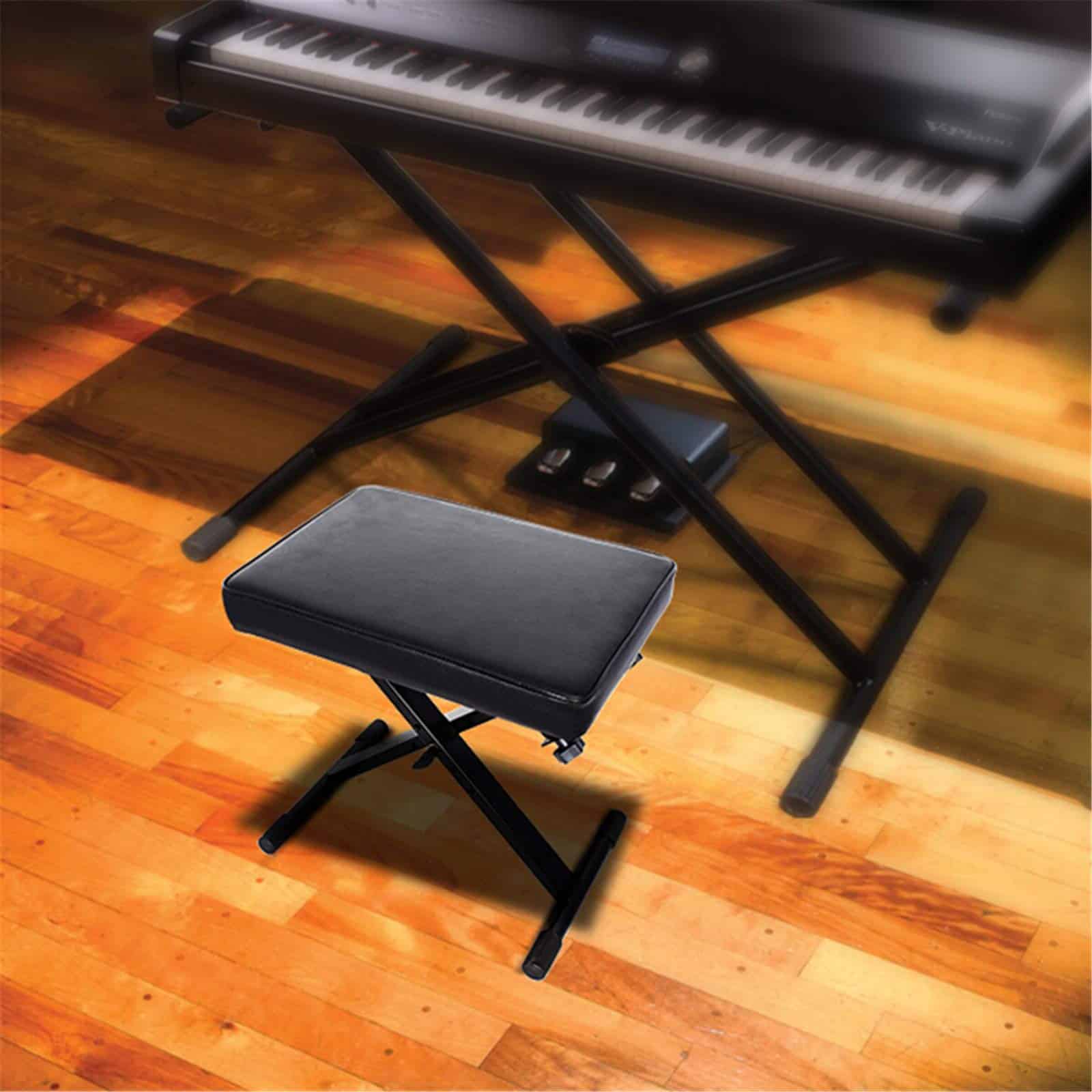 Banqueta de teclado avanzada Miwayer, Banco de piano - Imagen 8