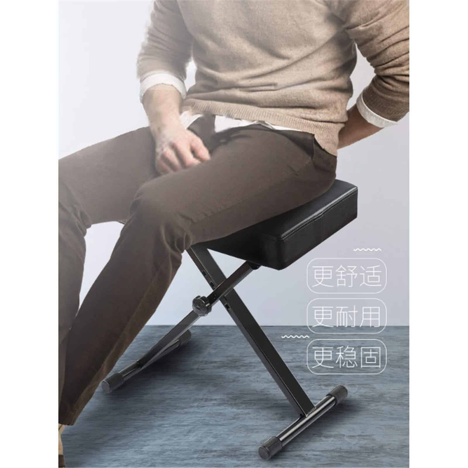 Banqueta de teclado avanzada Miwayer, Banco de piano - Imagen 9