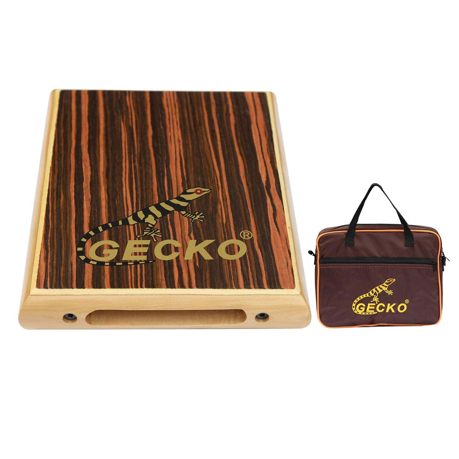 GECKO Travel Cajon Box Drum Wooden Percussion Box