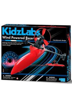 4M 403437 KidzLabs-Vehículo impulsado por el viento