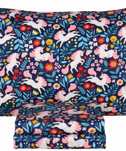 Juego de sábanas de cama gemela Scientific Sleep Unicorn &