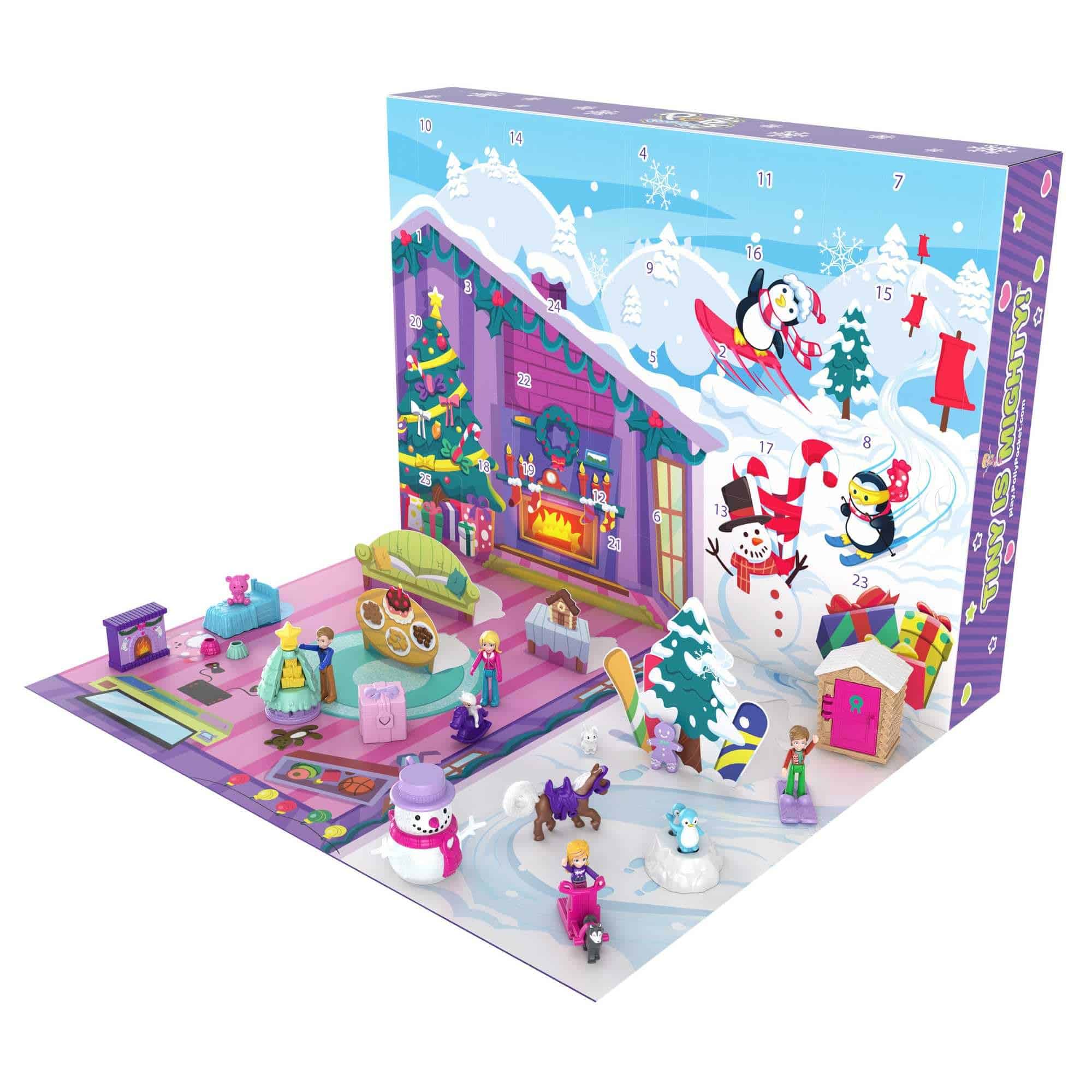 Calendario de Adviento de Polly Pocket con Tema de