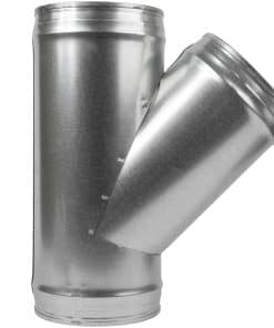 Conector en forma de Y de 45� para 6 pulgadas con 6