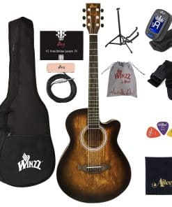 Guitarra Acústica WINZZ HAND RUBBED Series - 40 Pulgadas