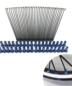 Rueda Trasera para Motocicleta 18" Rayos y Pezones Para