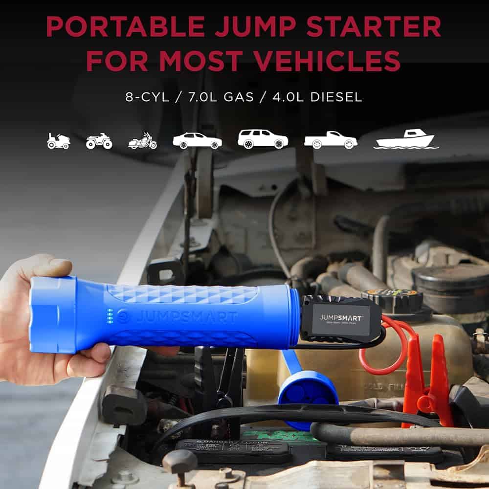 JumpSmart - Arrancador de Batería Portátil 10-en-1, - Imagen 5