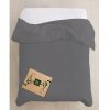 100% Algodón Funda de Edredón - Gris Pizarra - Tamaño Queen