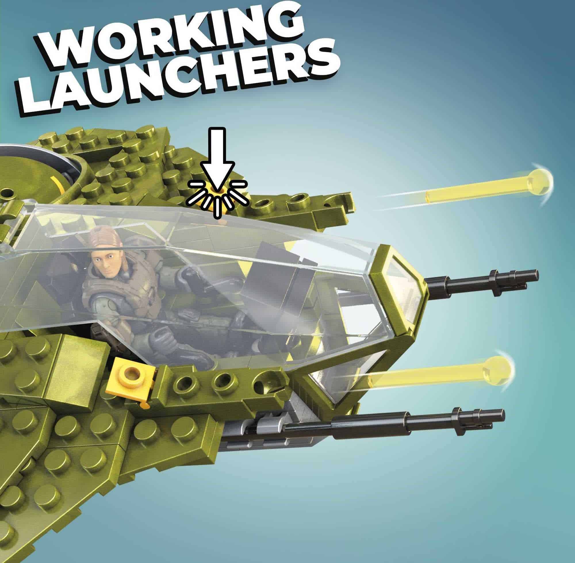 Set de Construcción de Juguete MEGA Halo Infinite, Aeronave - Imagen 9