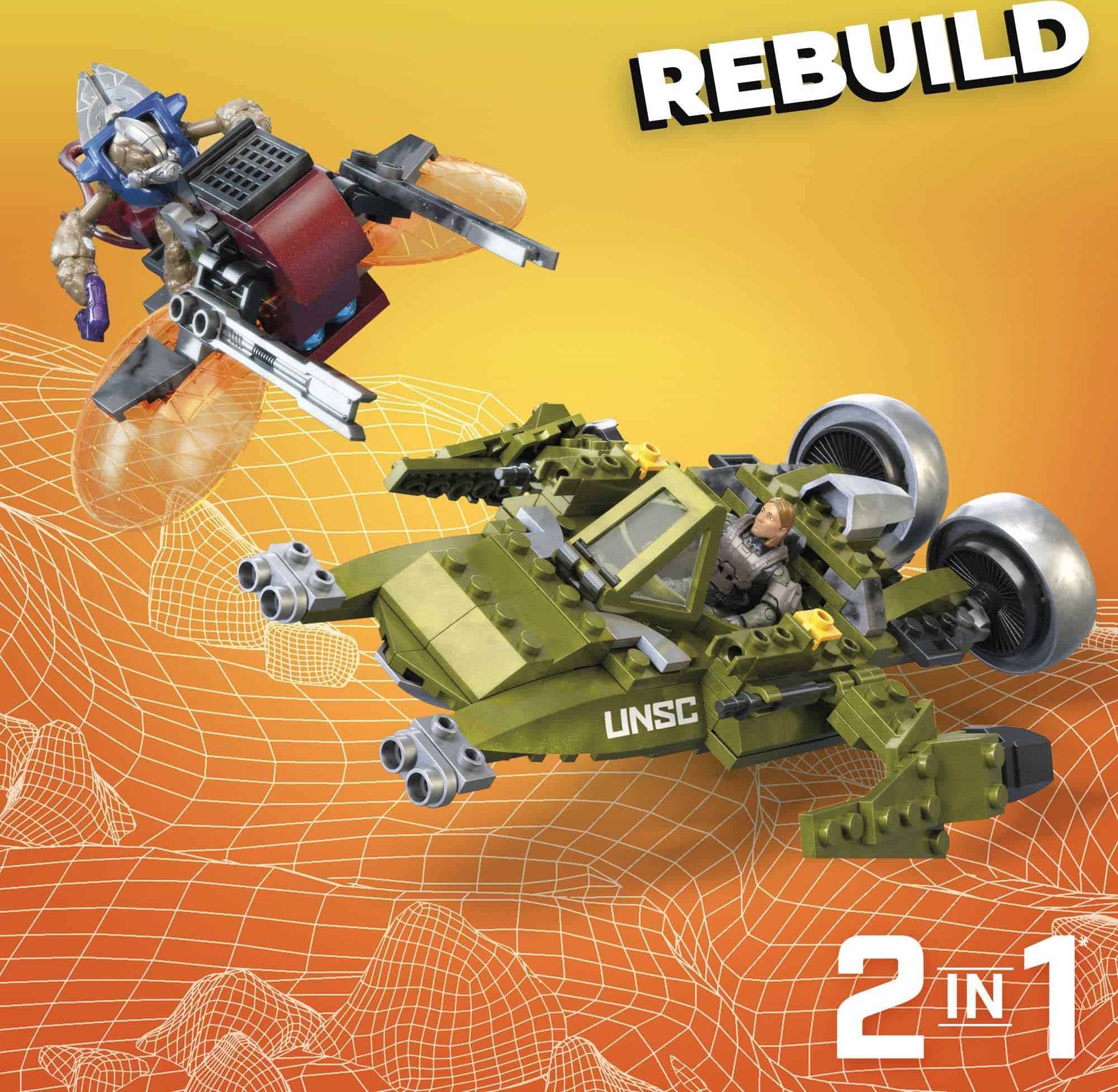 Set de Construcción de Juguete MEGA Halo Infinite, Aeronave - Imagen 5