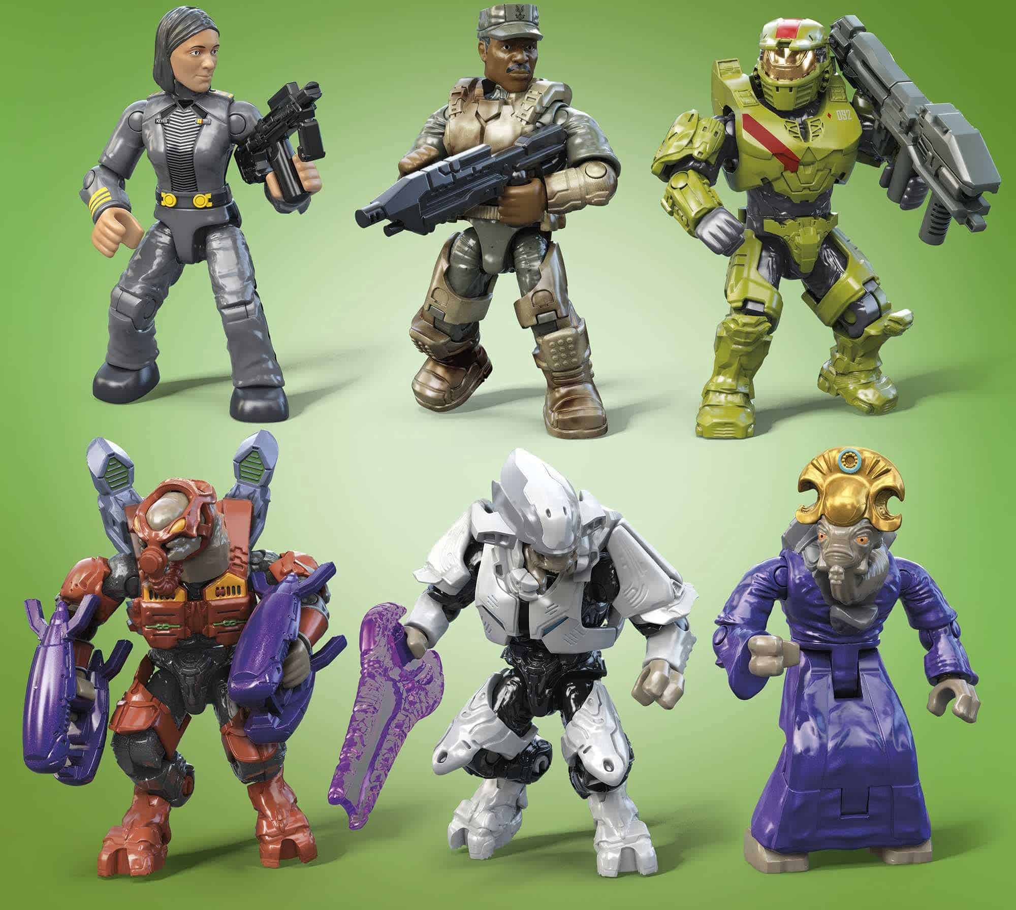 Conjunto de Figuras de Acción de Construcción MEGA Halo, - Imagen 5