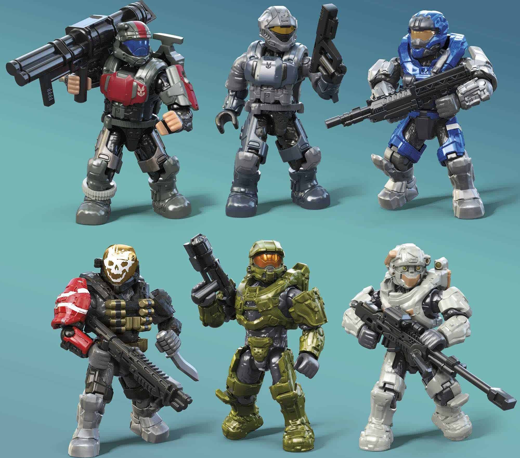 Conjunto de Figuras de Acción de Construcción MEGA Halo, - Imagen 6