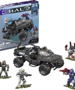 Set de construcción de juguetes de coches Mega Halo
